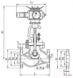 J941H电动截止阀